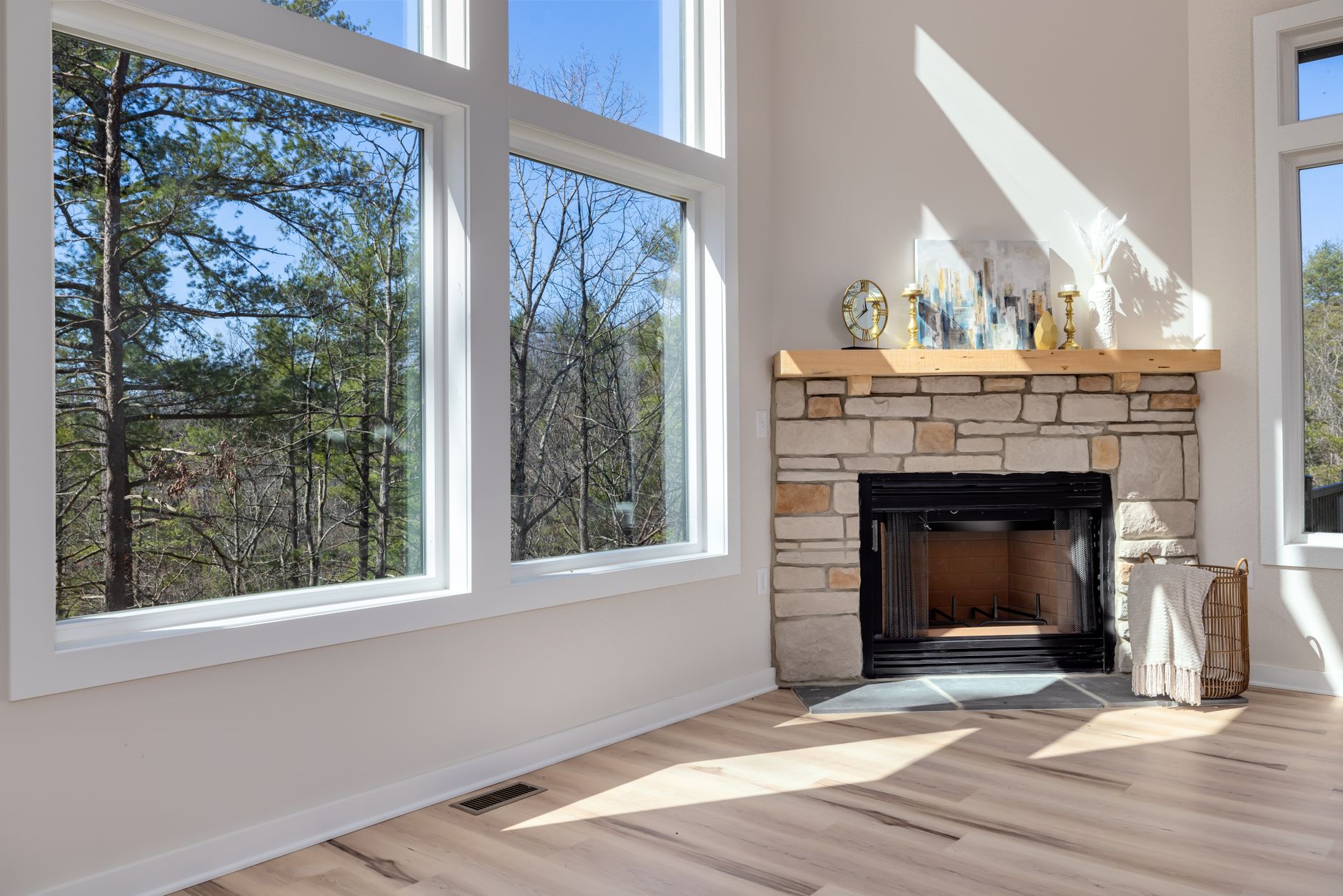 Two walls gone — recovering the Hillside view